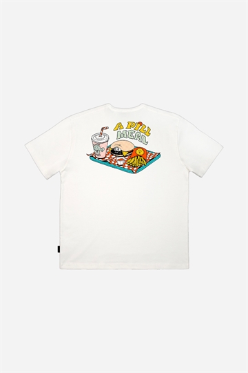 The Dudes A Pill Meal Premium T-shirt - Off White